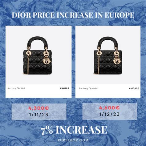 when will louis vuitton increase price 2023|dior price increase 2023.